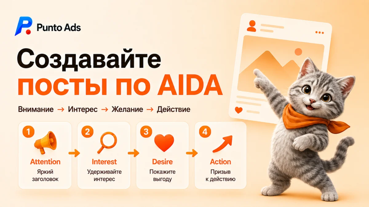Как написать рекламный пост для Telegram по формуле AIDA